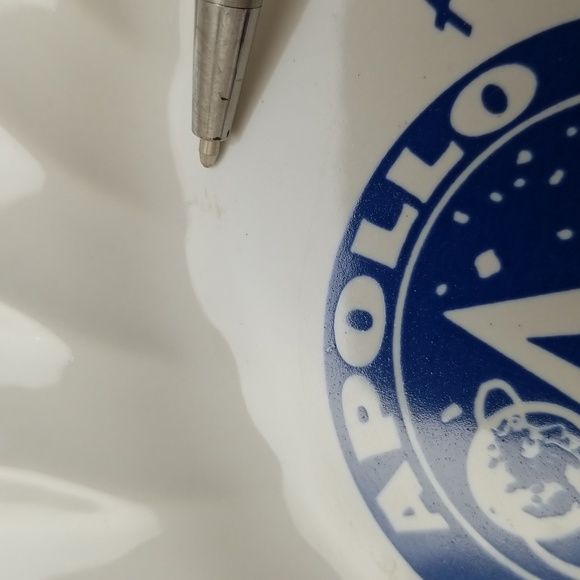 NASA Apollo 11 Men on the Moon Commemorative Salad Plate - Picture 13 of 16